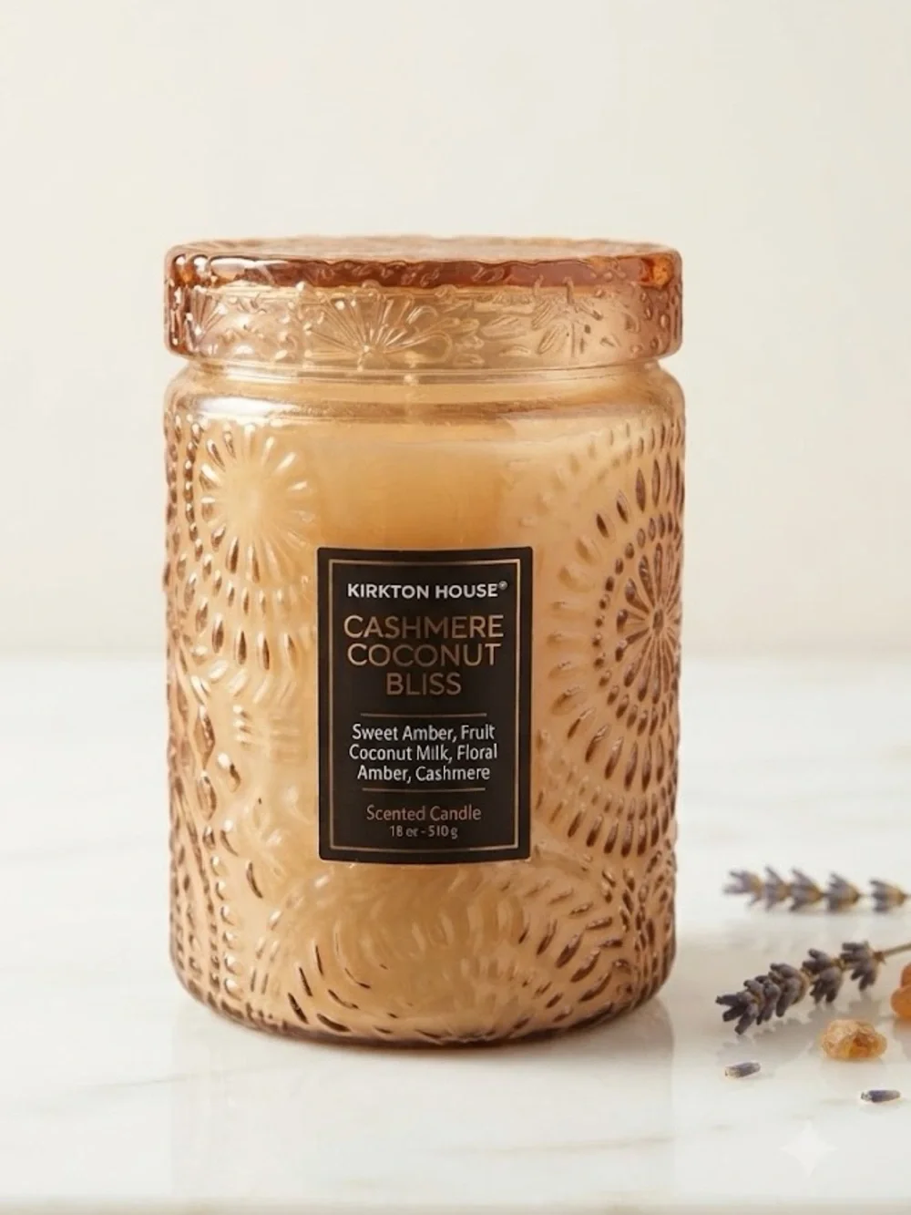 KIRKTON HOUSE Cashmere Coconut Bliss Luxe Vintage Candle